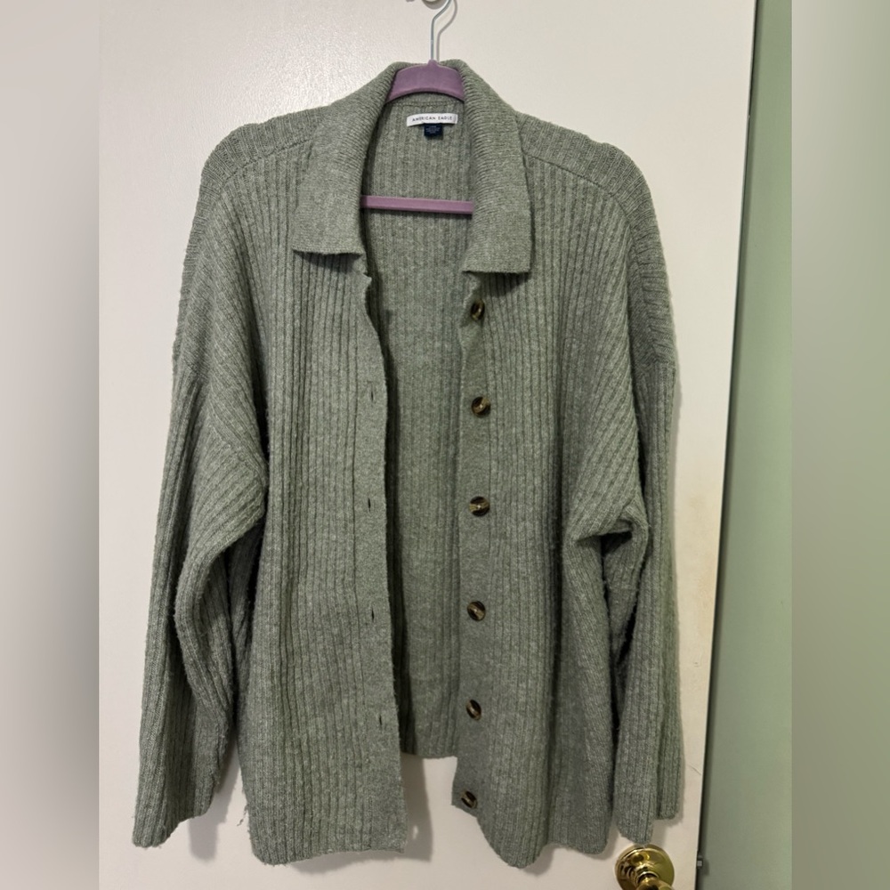 American Eagle Sage Knit Sweater